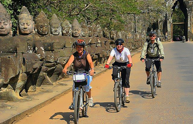 Angkor Bike tour & Gondola Sunset Boat